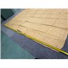 Image 13 : Antique Hawaiian Kapa, Single Sheet (kilohana), Mustard Yellow 103" x 81" (Appraisal Value $1,800)