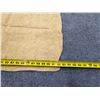 Image 14 : Antique Hawaiian Kapa, Single Sheet (kilohana), Mustard Yellow 103" x 81" (Appraisal Value $1,800)