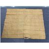 Image 1 : Antique Hawaiian Kapa, Single Sheet (kilohana), Mustard Yellow 103" x 81" (Appraisal Value $1,800)