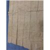 Image 5 : Antique Hawaiian Kapa, Single Sheet (kilohana), Mustard Yellow 103" x 81" (Appraisal Value $1,800)