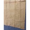 Image 6 : Antique Hawaiian Kapa, Single Sheet (kilohana), Mustard Yellow 103" x 81" (Appraisal Value $1,800)
