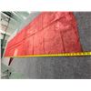 Image 10 : Antique Hawaiian Kapa, Single Composite Sheet (possibly pa'u), Red 153" x 39" (Appraisal $1,000)