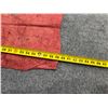Image 13 : Antique Hawaiian Kapa, Single Composite Sheet (possibly pa'u), Red 153" x 39" (Appraisal $1,000)