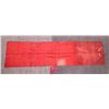 Image 2 : Antique Hawaiian Kapa, Single Composite Sheet (possibly pa'u), Red 153" x 39" (Appraisal $1,000)