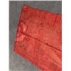 Image 3 : Antique Hawaiian Kapa, Single Composite Sheet (possibly pa'u), Red 153" x 39" (Appraisal $1,000)