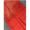 Image 4 : Antique Hawaiian Kapa, Single Composite Sheet (possibly pa'u), Red 153" x 39" (Appraisal $1,000)