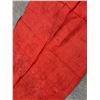 Image 5 : Antique Hawaiian Kapa, Single Composite Sheet (possibly pa'u), Red 153" x 39" (Appraisal $1,000)