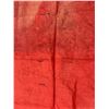 Image 7 : Antique Hawaiian Kapa, Single Composite Sheet (possibly pa'u), Red 153" x 39" (Appraisal $1,000)
