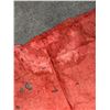 Image 8 : Antique Hawaiian Kapa, Single Composite Sheet (possibly pa'u), Red 153" x 39" (Appraisal $1,000)