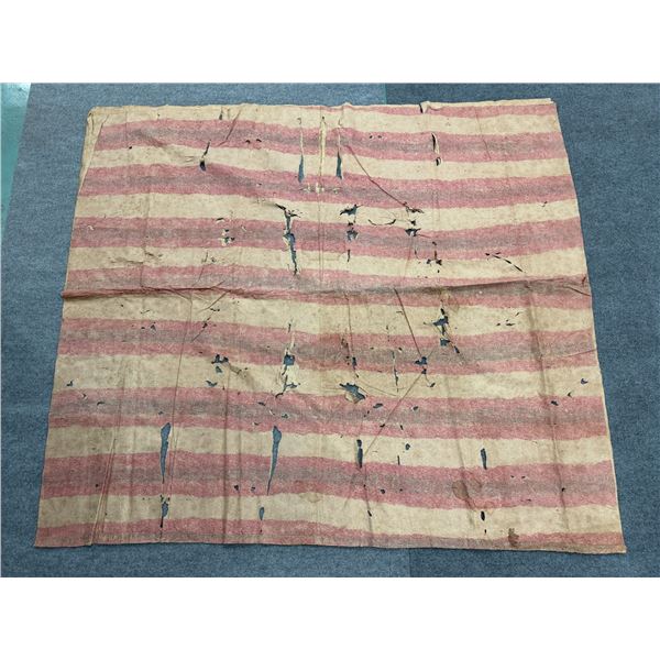 Antique Hawaiian Kapa Moe (5 Sheets, Complete), Pink & Natural 91" x 81" (Appraisal Value $3,000)