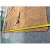 Image 12 : Antique Hawaiian Kapa Moe (5 Sheets, Complete), Coffee Color  102" x 79" (Appraisal Value $900)