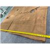 Image 14 : Antique Hawaiian Kapa Moe (5 Sheets, Complete), Coffee Color  102" x 79" (Appraisal Value $900)