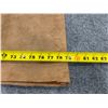 Image 15 : Antique Hawaiian Kapa Moe (5 Sheets, Complete), Coffee Color  102" x 79" (Appraisal Value $900)