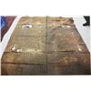 Image 16 : Antique Hawaiian Kapa Moe (5 Sheets, Complete), Coffee Color  102" x 79" (Appraisal Value $900)