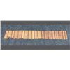 Image 1 : Antique Hawaiian Kapa, Fragment (mamaki fiber), Brown Pattern 55" x 8" (Appraisal Value $750)