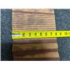 Image 12 : Antique Hawaiian Kapa, Fragment (mamaki fiber), Brown Pattern 60" x 8" (Appraisal Value $1,500)