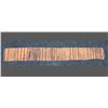 Image 1 : Antique Hawaiian Kapa, Fragment (mamaki fiber), Brown Pattern 60" x 8" (Appraisal Value $1,500)