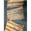 Image 9 : Antique Hawaiian Kapa, Fragment (mamaki fiber), Brown Pattern 60" x 8" (Appraisal Value $1,500)