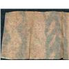 Image 2 : Antique Hawaiian Kapa, Natural & Blue 37" x 15.5"