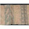 Image 3 : Antique Hawaiian Kapa, Natural & Blue 37" x 15.5"
