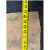 Image 7 : Antique Hawaiian Kapa, Natural & Blue 37" x 15.5"