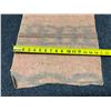 Image 8 : Antique Hawaiian Kapa, Natural & Blue 37" x 15.5"