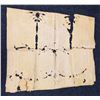 Image 1 : Antique Hawaiian Kapa, Single Sheet (possibly kihei), Yellow, 43" x 34" (Appraisal Value $150)