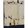 Image 3 : Antique Hawaiian Kapa, Single Sheet (possibly kihei), Yellow, 43" x 34" (Appraisal Value $150)