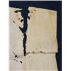 Image 5 : Antique Hawaiian Kapa, Single Sheet (possibly kihei), Yellow, 43" x 34" (Appraisal Value $150)
