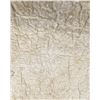 Image 7 : Antique Hawaiian Kapa, Single Sheet (possibly kihei), Yellow, 43" x 34" (Appraisal Value $150)