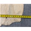 Image 10 : Antique Hawaiian Kapa Moe Iho (2 Sheets, Incomplete), Natural Color 74" x 41" (Appraisal Value $350)