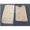 Image 1 : Antique Hawaiian Kapa Moe Iho (2 Sheets, Incomplete), Natural Color 74" x 41" (Appraisal Value $350)