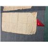 Image 2 : Antique Hawaiian Kapa Moe Iho (2 Sheets, Incomplete), Natural Color 74" x 41" (Appraisal Value $350)