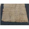 Image 7 : Antique Hawaiian Kapa Moe Iho (2 Sheets, Incomplete), Natural Color 74" x 41" (Appraisal Value $350)