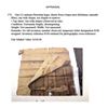 Image 13 : Antique Hawaiian Kapa, Sheets from Kapa Moe (kilohana, mamaki fiber), Very Fragile (Appraisal $100)