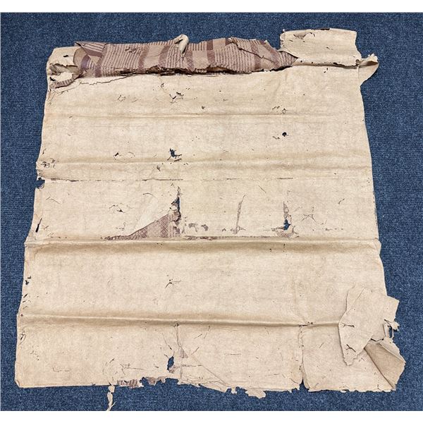 Antique Hawaiian Kapa, Sheets from Kapa Moe (kilohana, mamaki fiber), Very Fragile (Appraisal $100)