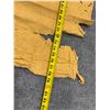 Image 11 : Antique Hawaiian Kapa, Single Sheet (possibly kilohana), Yellow  115" x 78" (Appraisal Value $1,500)