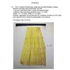 Image 12 : Antique Hawaiian Kapa, Single Sheet (possibly kilohana), Yellow  115" x 78" (Appraisal Value $1,500)