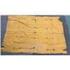 Image 1 : Antique Hawaiian Kapa, Single Sheet (possibly kilohana), Yellow  115" x 78" (Appraisal Value $1,500)