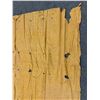 Image 3 : Antique Hawaiian Kapa, Single Sheet (possibly kilohana), Yellow  115" x 78" (Appraisal Value $1,500)