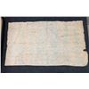 Image 1 : Antique Hawaiian Kapa, Single Sheet (kilohana), Pale Blue-Gray  86" x 50" (Appraisal Value $1,500)