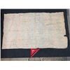 Image 2 : Antique Hawaiian Kapa, Single Sheet (kilohana), Pale Blue-Gray  86" x 50" (Appraisal Value $1,500)