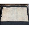Image 8 : Antique Hawaiian Kapa, Single Sheet (kilohana), Pale Blue-Gray  86" x 50" (Appraisal Value $1,500)