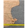 Image 12 : Antique Hawaiian Kapa, Single Sheet (possibly kilohana), Natural Color  96" x 83" (Appraisal $750)