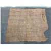Image 1 : Antique Hawaiian Kapa, Single Sheet (possibly kilohana), Natural Color  96" x 83" (Appraisal $750)