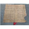 Image 2 : Antique Hawaiian Kapa, Single Sheet (possibly kilohana), Natural Color  96" x 83" (Appraisal $750)