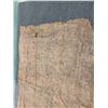Image 4 : Antique Hawaiian Kapa, Single Sheet (possibly kilohana), Natural Color  96" x 83" (Appraisal $750)