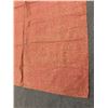 Image 4 : Antique Hawaiian Kapa, Single Sheet (kilohana), Pink & Red  106" x 75" (Appraisal Value $2,000)