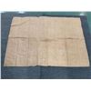 Image 9 : Antique Hawaiian Kapa, Single Sheet (kilohana), Pink & Red  106" x 75" (Appraisal Value $2,000)