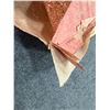 Image 10 : Antique Hawaiian Kapa, Single Sheet (kilohana), Pink & Red  78" x 51" (Appraisal Value $2,000)